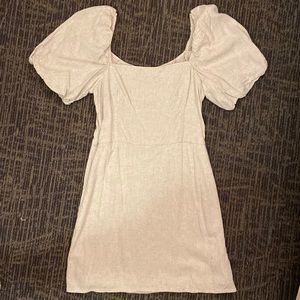 Abercrombie & Fitch Puff Sleeve Dress